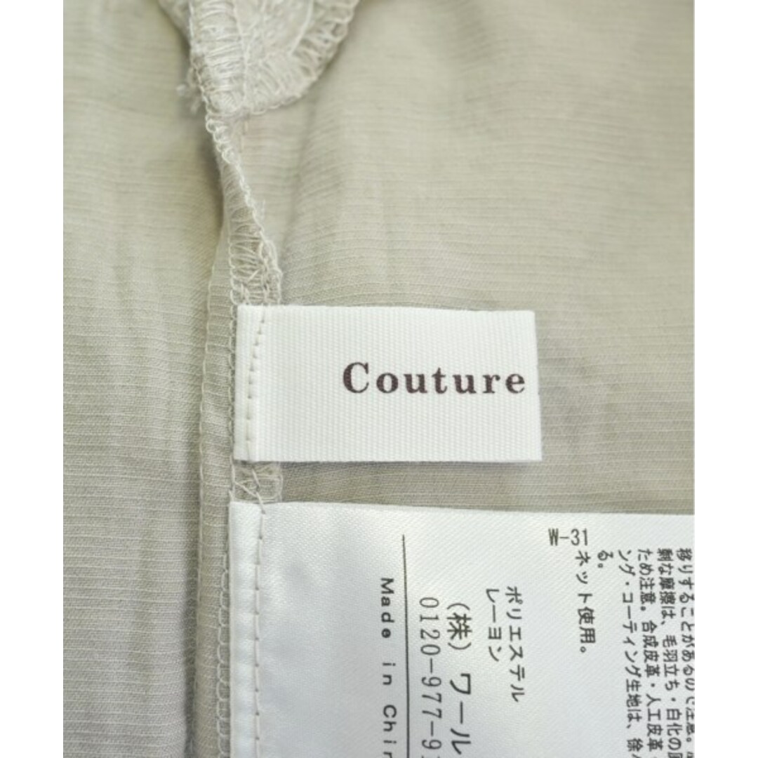 Couture Brooch(クチュールブローチ)のCouture brooch ブラウス 38(M位) グレー系 【古着】【中古】 レディースのトップス(シャツ/ブラウス(長袖/七分))の商品写真