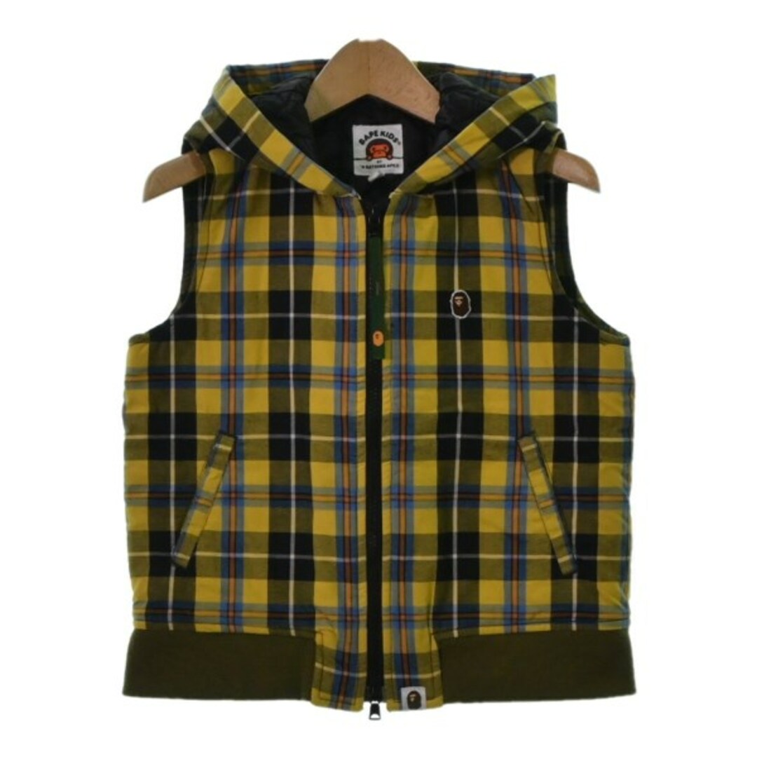 BAPE KIDS - BAPE KIDS ブルゾン(その他) 120 黄x青xオレンジ等