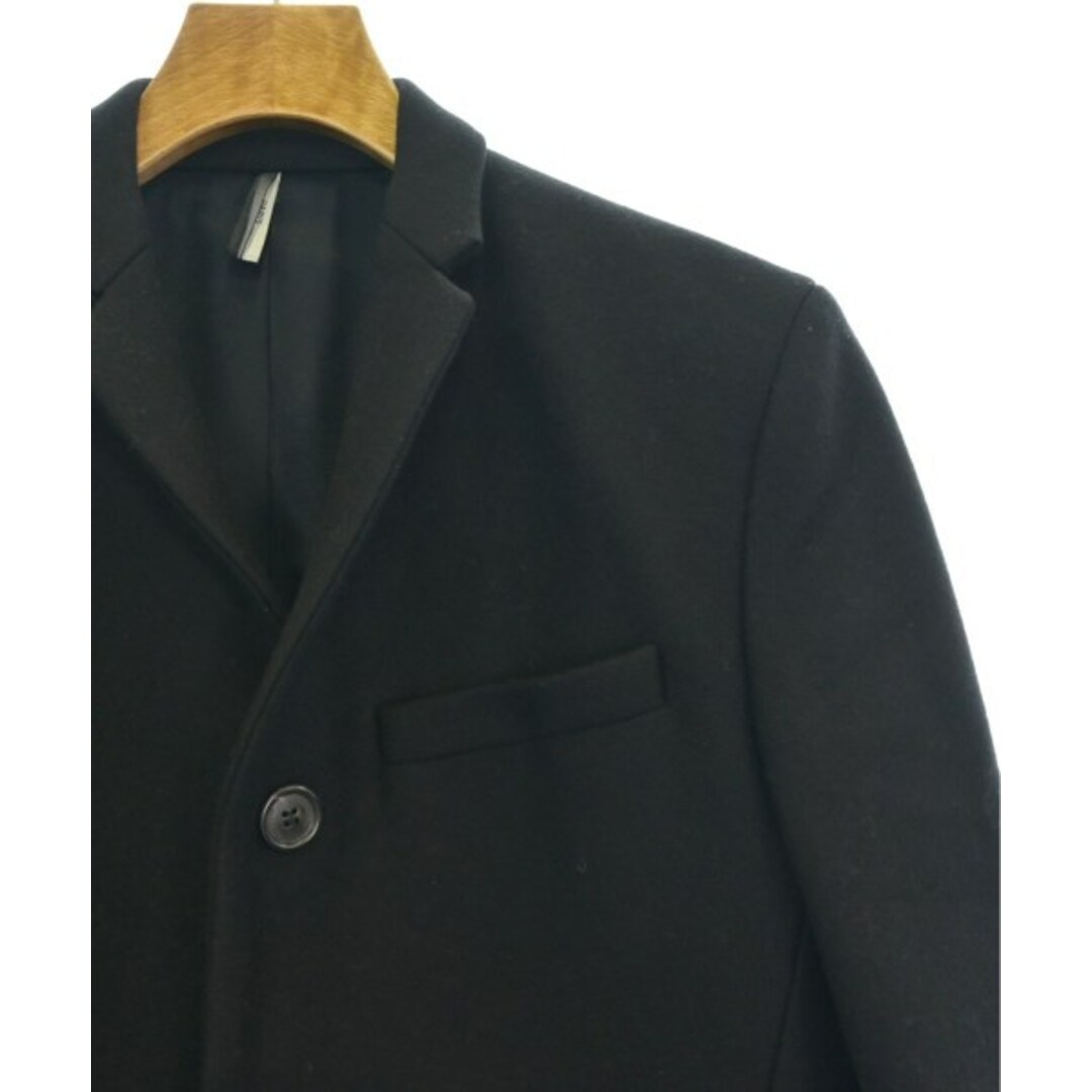 DIOR HOMME - Dior Homme ディオールオム チェスターコート 44(S位) 黒