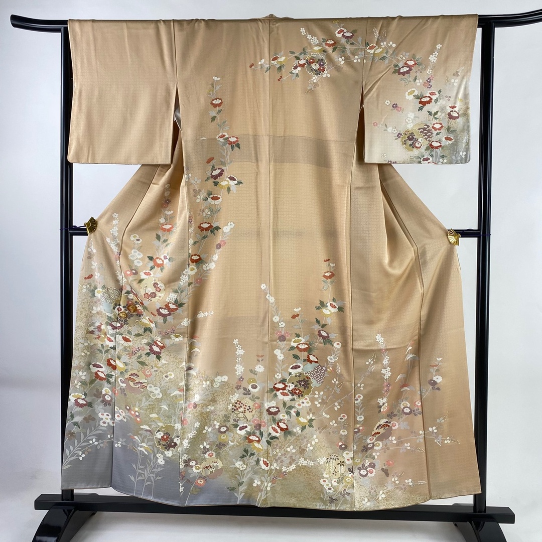 訪問着 美品 名品 身丈157.5cm 裄丈65.5cm 正絹