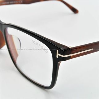 TOM FORD - TOM FORD TF5752-F-B 005 メガネ ブルーライトカット 高級