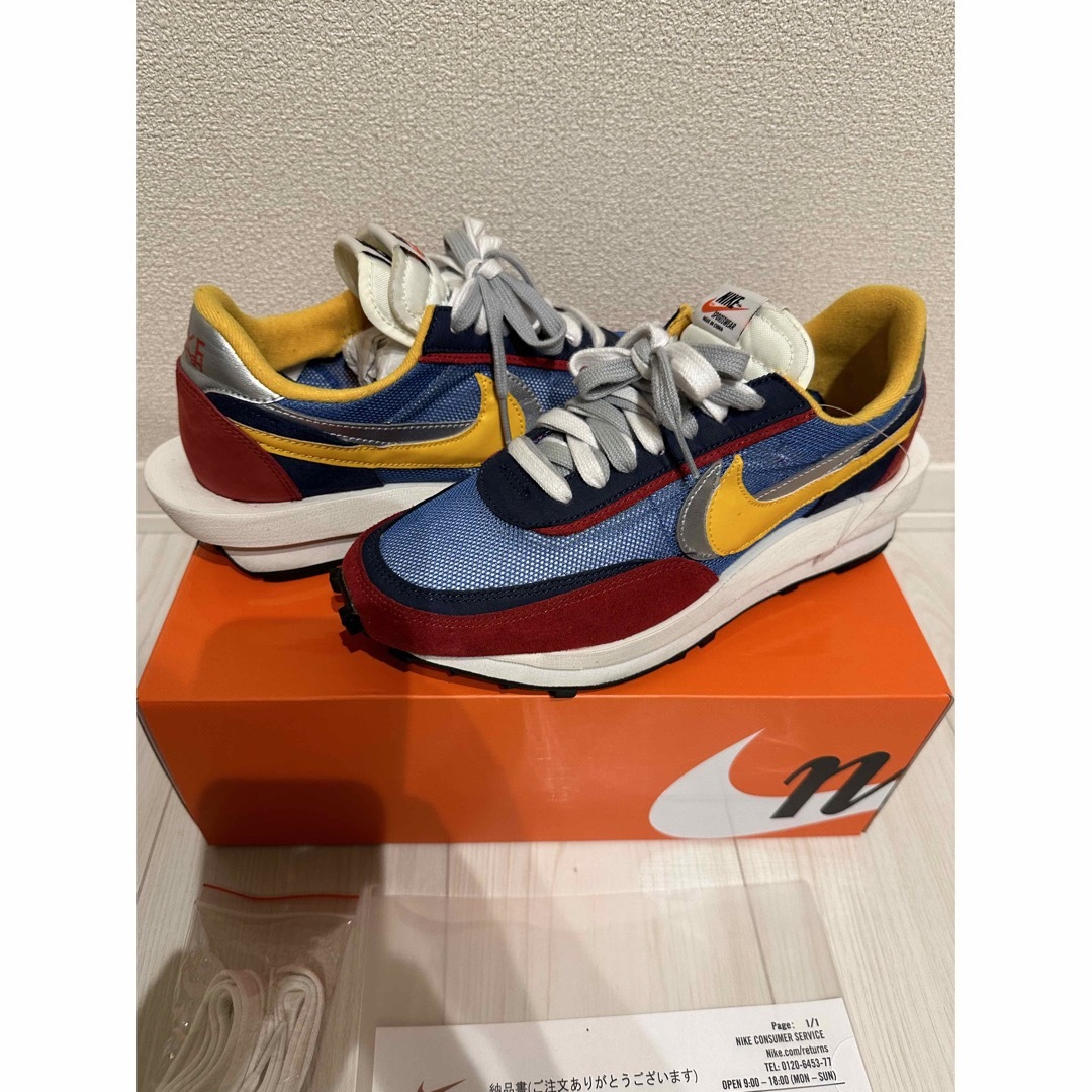 sacai × NIKE LDV WAFFLE RED/BLUE