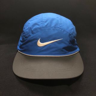 デッド？ 90s 00s NIKE リフレクターライン ナイロンキャップ y2k素材