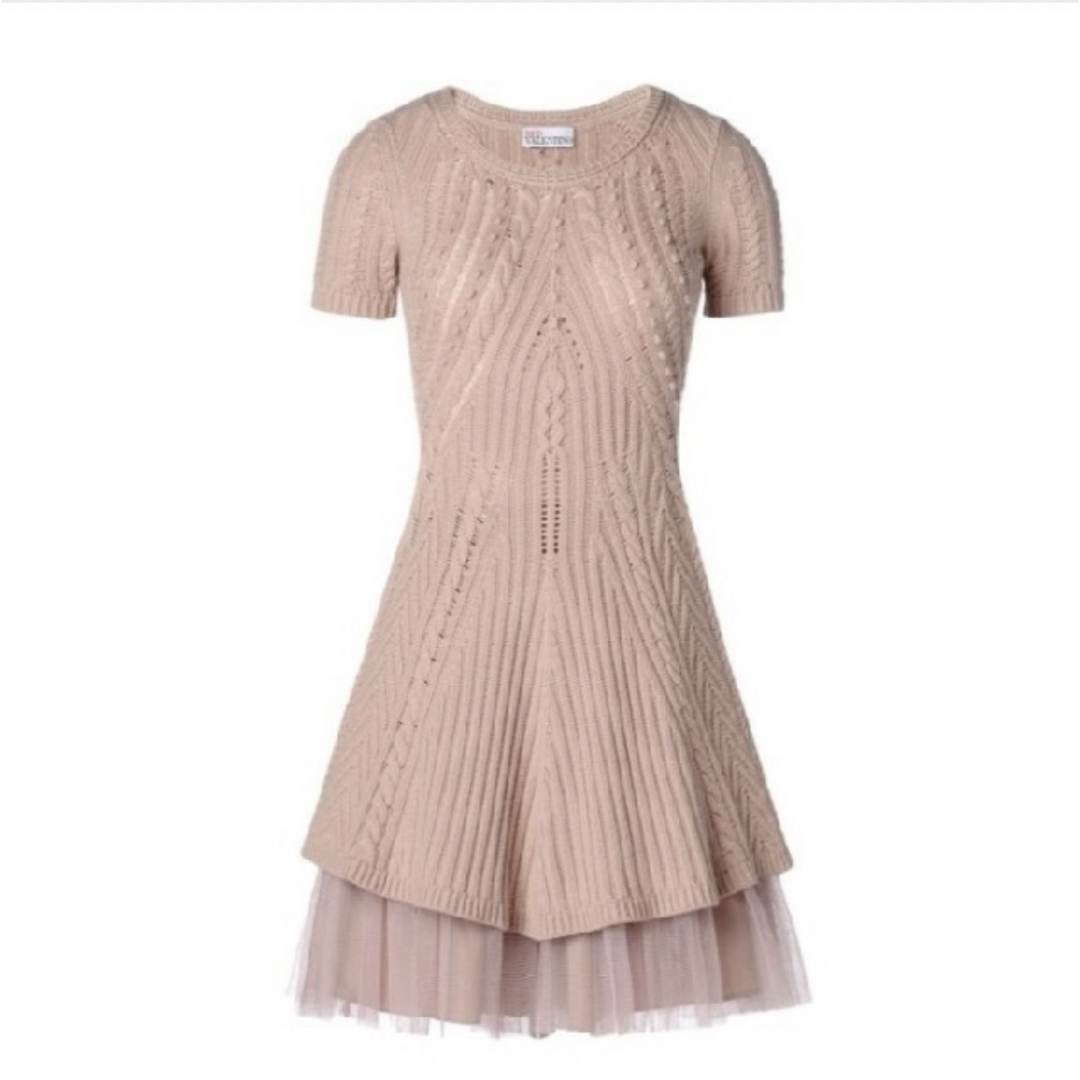 RED VALENTINO ニット ワンピース☆ - ミニワンピース