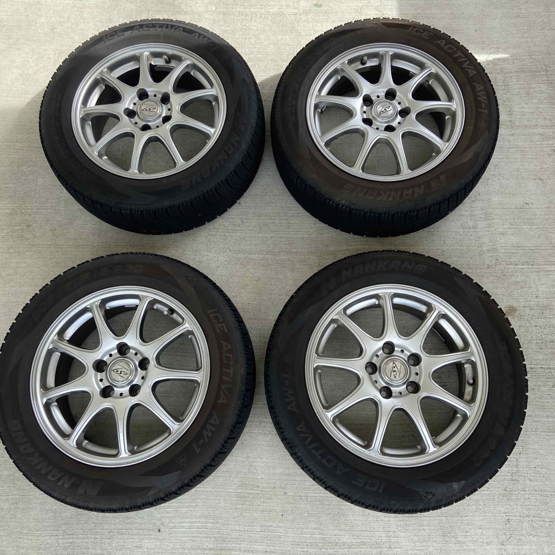 ナンカン スタッダレス ホイール付  195/65/R15 4本セット