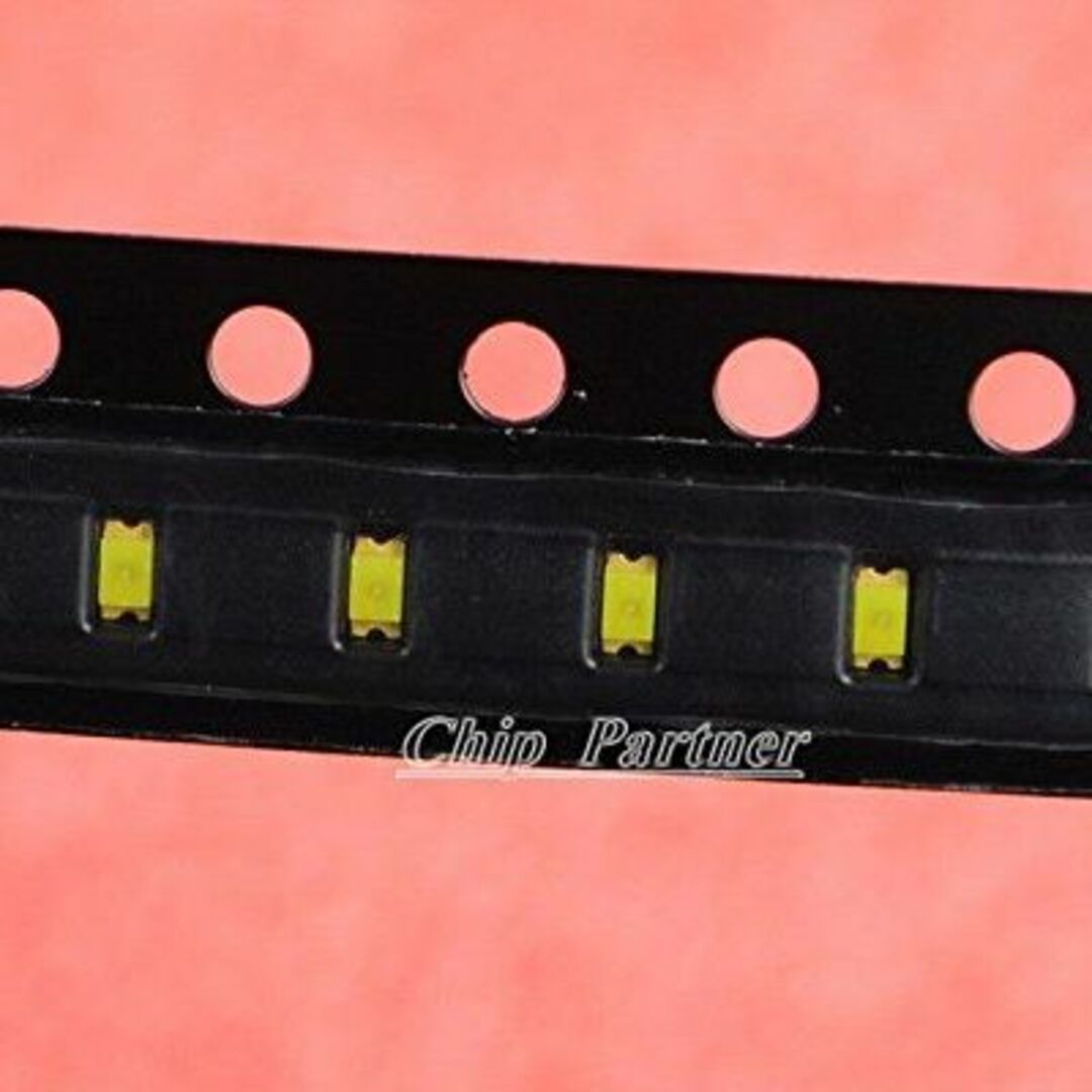 zmart 1608 0603 SMD チップLED 100x6色 600個 赤