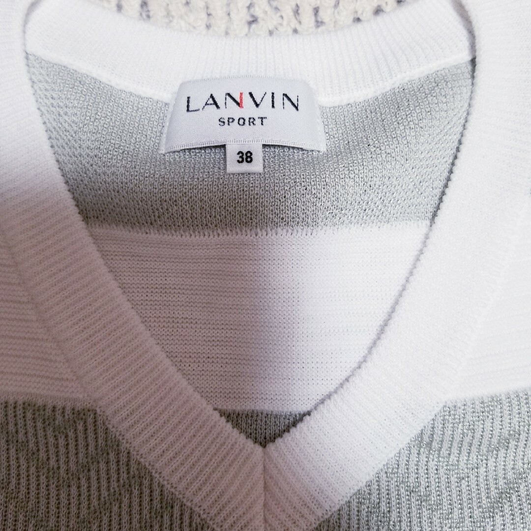 LANVIN(ランバン)のLANVIN SPORTメンズポロシャツ&ベスト スポーツ/アウトドアのゴルフ(ウエア)の商品写真