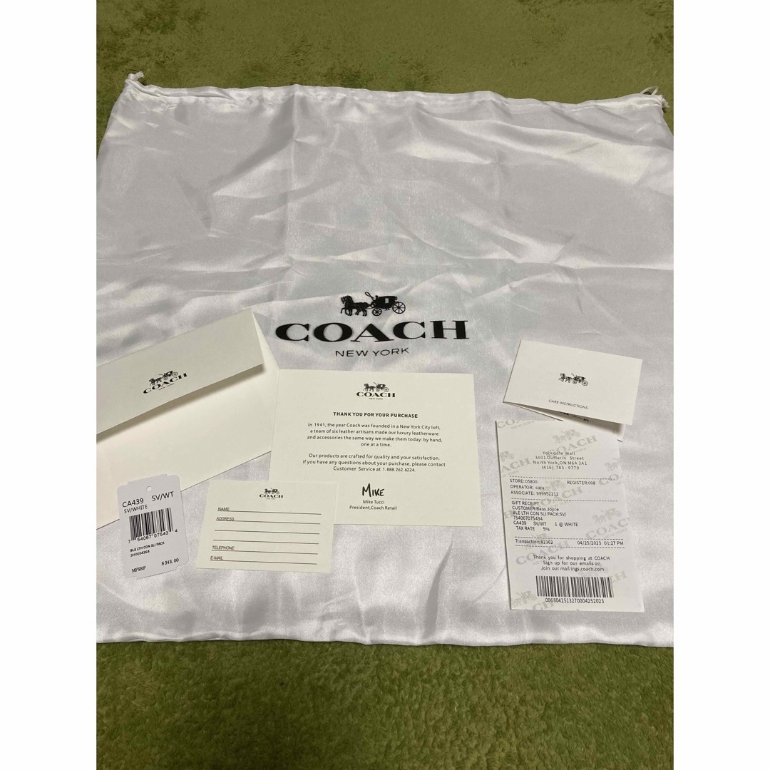 COACH(コーチ)の✨新品✨【値段交渉可】COACH リュックCA439 レディースのバッグ(リュック/バックパック)の商品写真