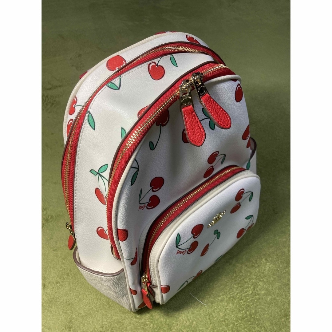 ✨新品✨【値段交渉可】COACH Heart Cherry Print