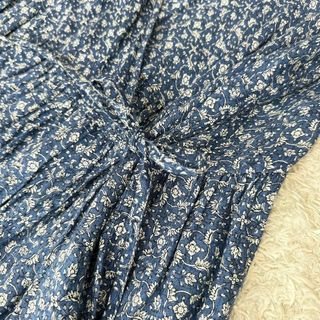 Vlas Blomme - Vlas Blomme 草花柄 リネン カシュクールワンピース