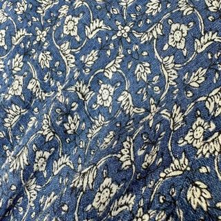 Vlas Blomme - Vlas Blomme 草花柄 リネン カシュクールワンピース