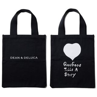 ディーンアンドデルーカ(DEAN & DELUCA)のDEAN & DELUCA　20周年限定コットンツイルトートバッグ　ブラック(トートバッグ)