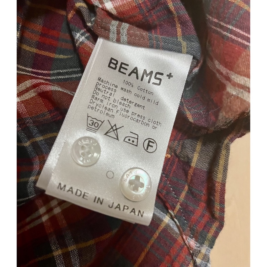 BEAMS PLUS(ビームスプラス)のメンズ　ビームスプラスチェックシャツ メンズのトップス(シャツ)の商品写真