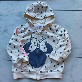 ベビーギャップ(babyGAP)のbaby gap Disney baby ミニーちゃんパーカー(ジャケット/上着)