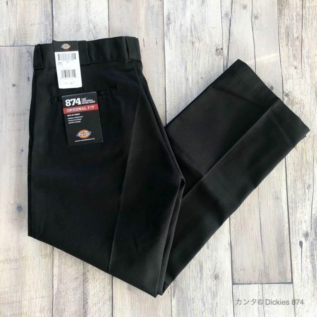 Dickies - 【新品・送料込】38×30 ブラック ディッキーズ 874 ワーク ...