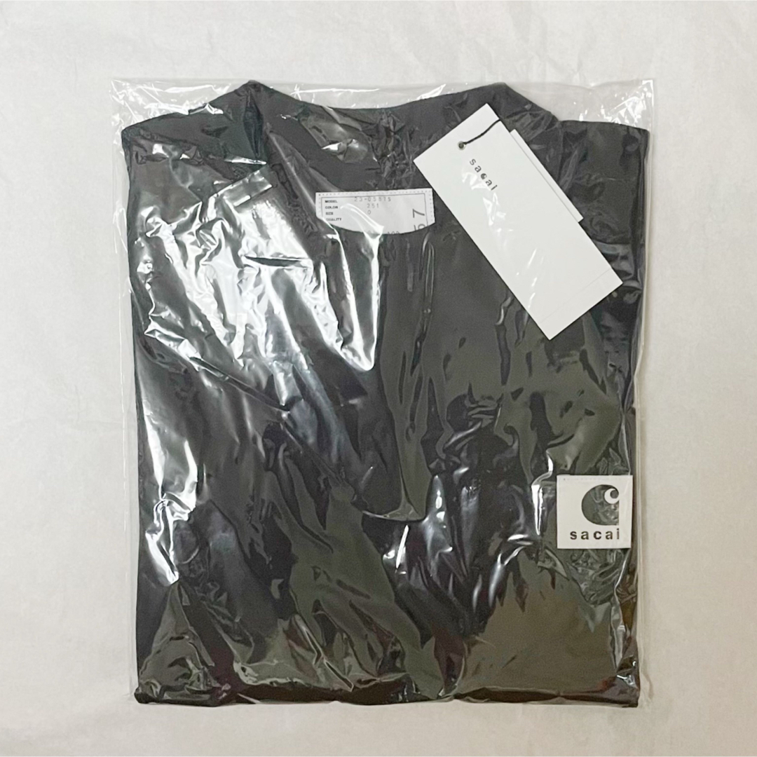 sacai - sacai × Carhartt Tシャツ サカイ カーハート ネイビー sacai - sacai × Carhartt Tシャツ サカイ カーハート ネイビー