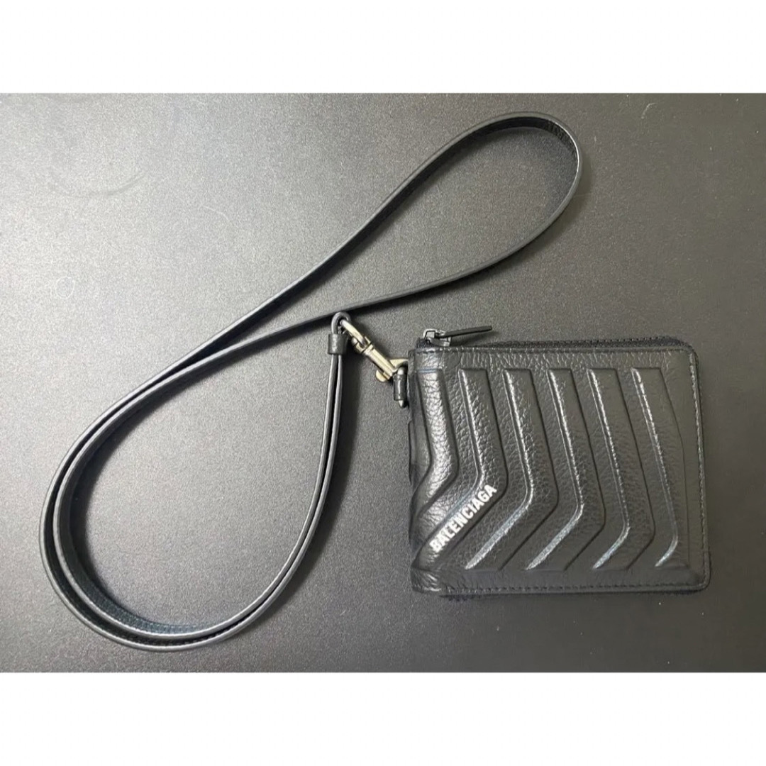 BALENCIAGA 財布 wallet ネックストラップ-