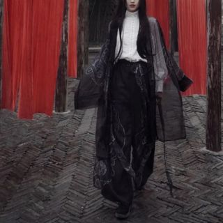 美品！　Yohji Yamamoto 着丈135cm 超ロングコート