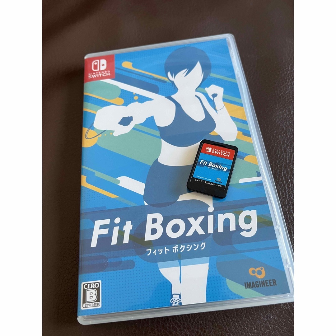 Nintendo Switch(ニンテンドースイッチ)のFit Boxing Switch エンタメ/ホビーのゲームソフト/ゲーム機本体(家庭用ゲームソフト)の商品写真