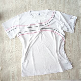 フィラ(FILA)のFILA/フィラ　半袖Ｔシャツ　スポーツＴシャツ　レディース　流線ライン(ウエア)