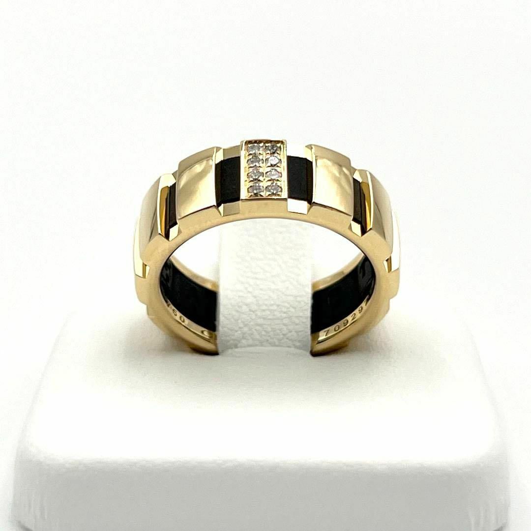 CHAUMET(ショーメ)の【新品同様・13号】ショーメ　メンズ　レディース　指輪　リング　ダイヤ　ゴールド メンズのアクセサリー(リング(指輪))の商品写真