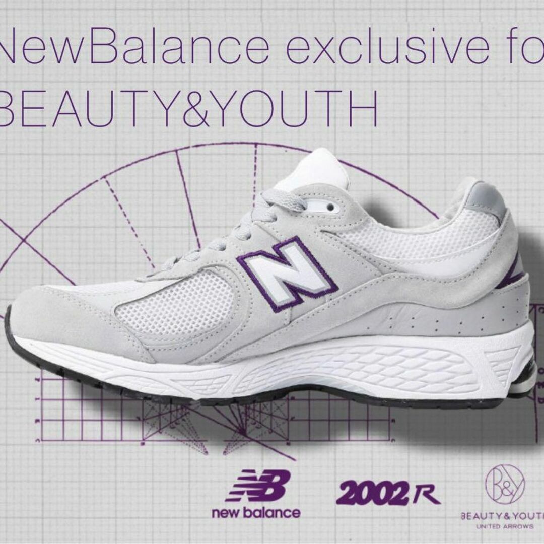 New Balance B&Y別注 ML2002R6/スニーカー US9