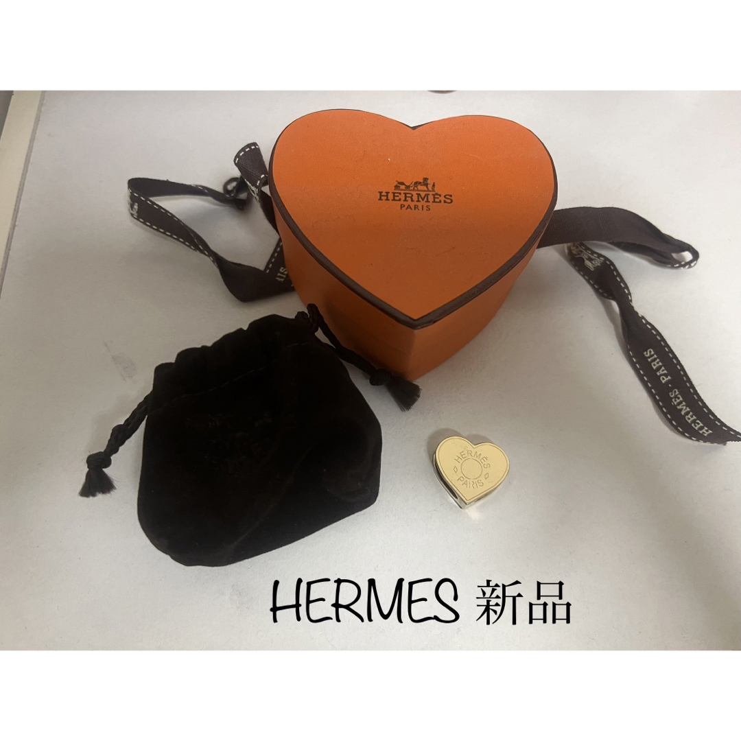 ★HERMES エルメス ハート ツイリーリング スカーフリング新品未使用本物★