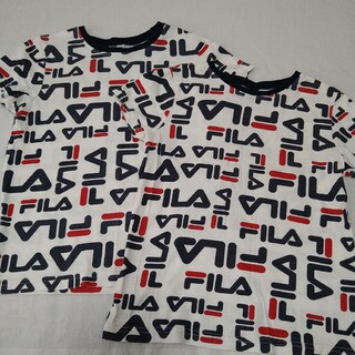 フィラ(FILA)のFILA Tシャツ　130cm 2枚セット　まとめ売り　双子(Tシャツ/カットソー)