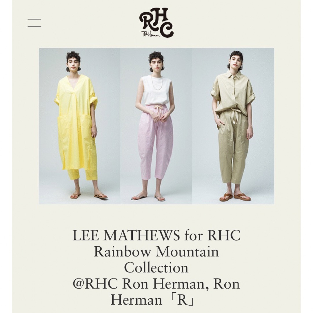 RonHerman2022SS LEE MATHEWS for RHC