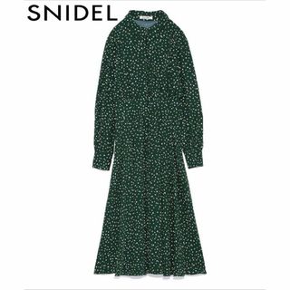 スナイデル(SNIDEL)のsnidel レディシャツロングワンピース スナイデル(ひざ丈ワンピース)