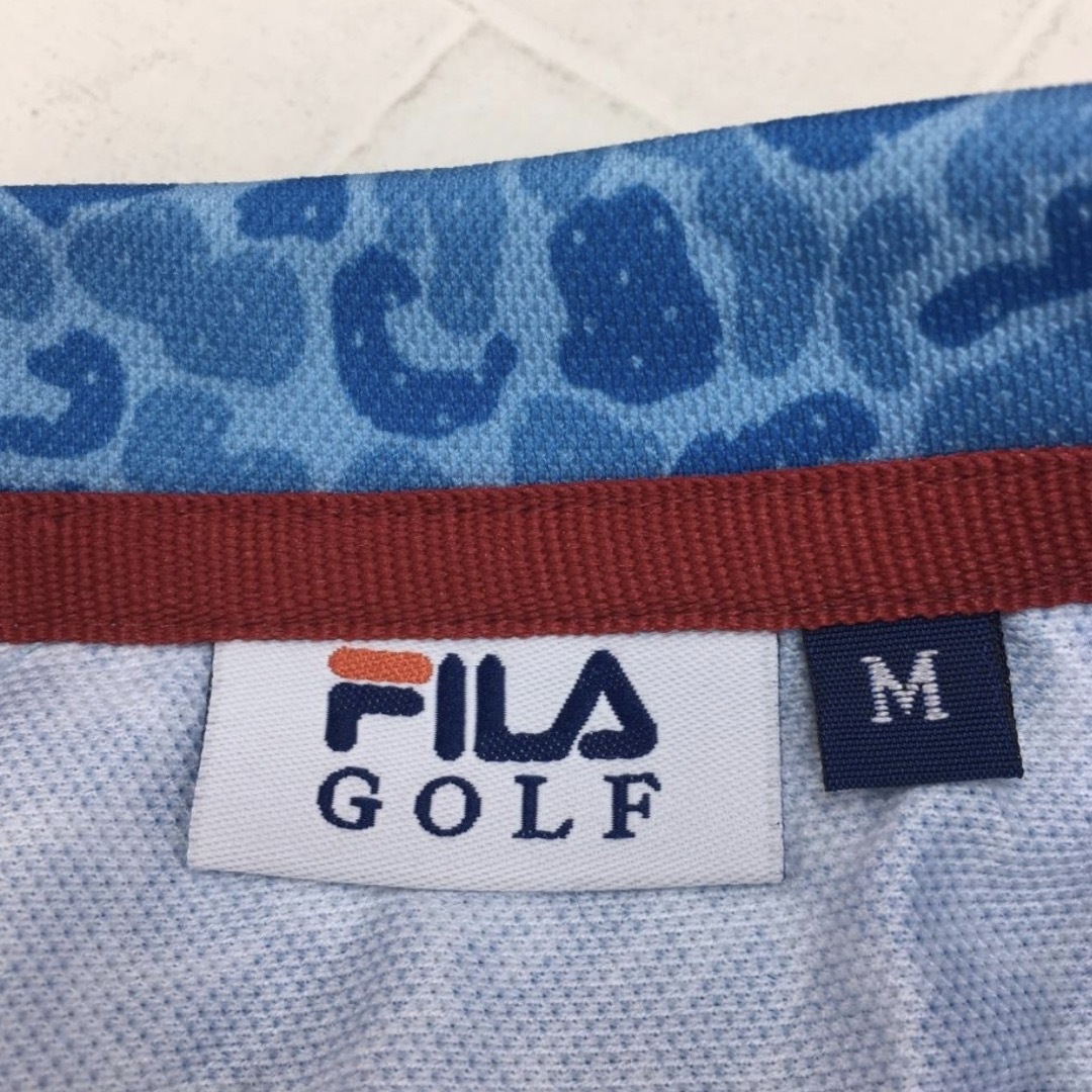 超美品【FILA GOLF】フィラゴルフ　レディースゴルフウェア　ポロシャツ