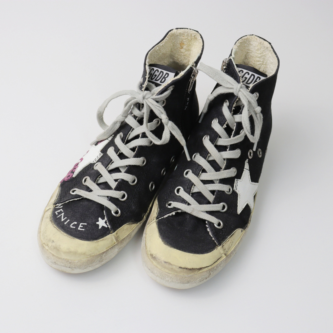 新品 GOLDEN GOOSE ペイントスニーカー 38 24.5～25.0cm