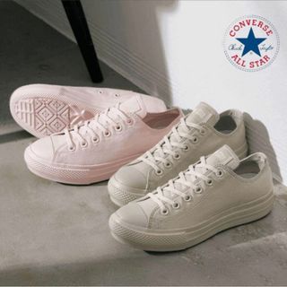 コンバース(CONVERSE)の美品★Converse All Star Light PLTS MN OX(スニーカー)