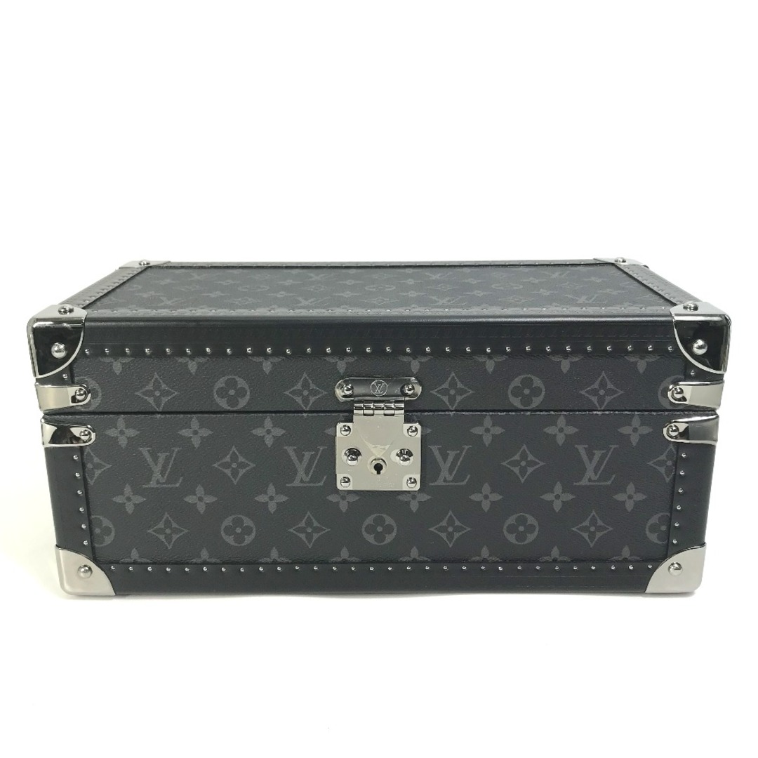 ルイヴィトン LOUIS VUITTON コフレ アクセソワール M44127 モノグラムエクリプス 腕時計ケース ジュエリーボックス BOX アクセサリーケース モノグラムエクリプスキャンバス ブラック 美品