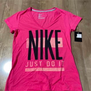 新品未使用☆NIKEナイキVネックTシャツ　XL(Tシャツ/カットソー(半袖/袖なし))