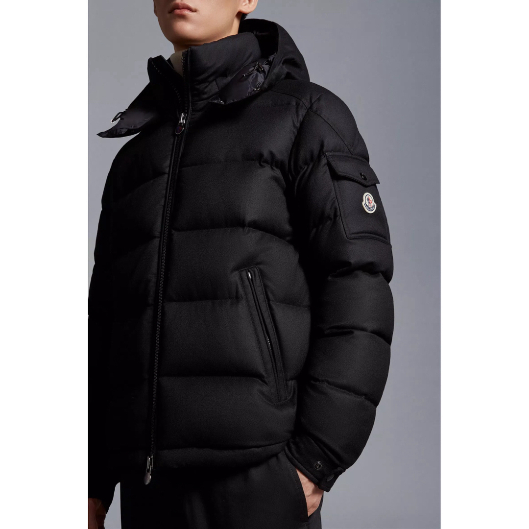 MONCLER / MONTGENEVRE フランネル ダウンジャケット