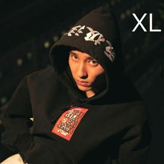 XL Black Eye Patch 取扱注意 パーカー 黒 jin dogg-