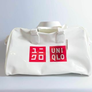 UNIQLO 錦織圭全豪オープンテニス2016着用エナメルボストンバッグネイビー