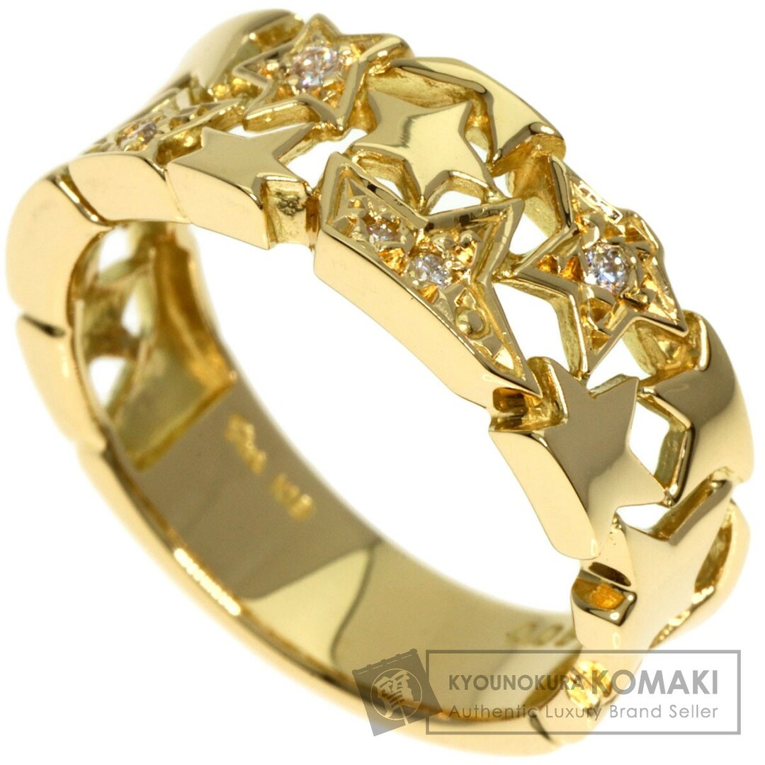 50702042ブランドSTAR JEWELRY ダイヤモンド リング・指輪 K18YG レディース