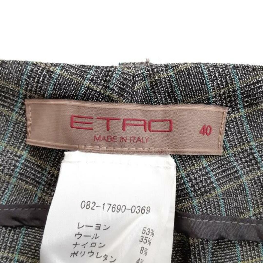 ETRO - エトロ パンツ サイズ40 M レディース美品 の通販 by ブラン