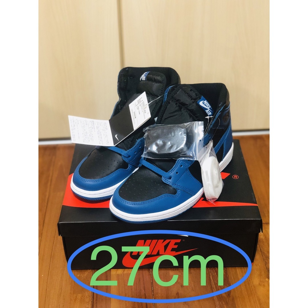 AIR JORDAN 1 HIGH OG "DARK MARINA BLUE"