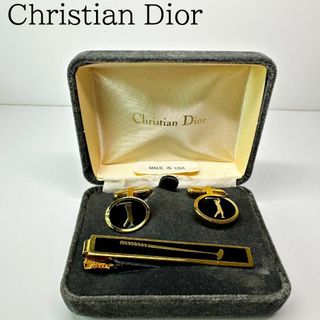 2点セット◾️Dior 箱付き タイピン カフス アクセサリー 紳士服