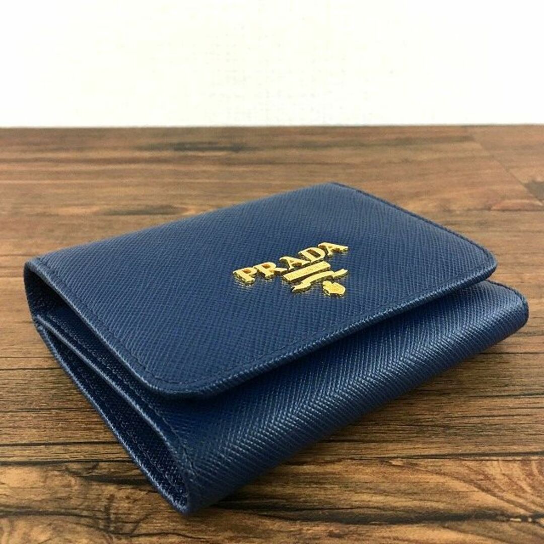 未使用品 PRADA コンパクトウォレット 1MH176 176