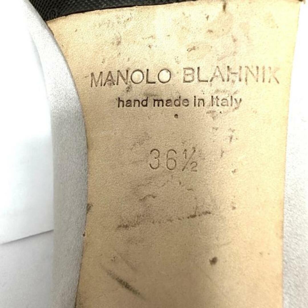 MANOLO BLAHNIK(マノロブラニク)のマノロブラニク フラットシューズ 36 1/2 - レディースの靴/シューズ(その他)の商品写真