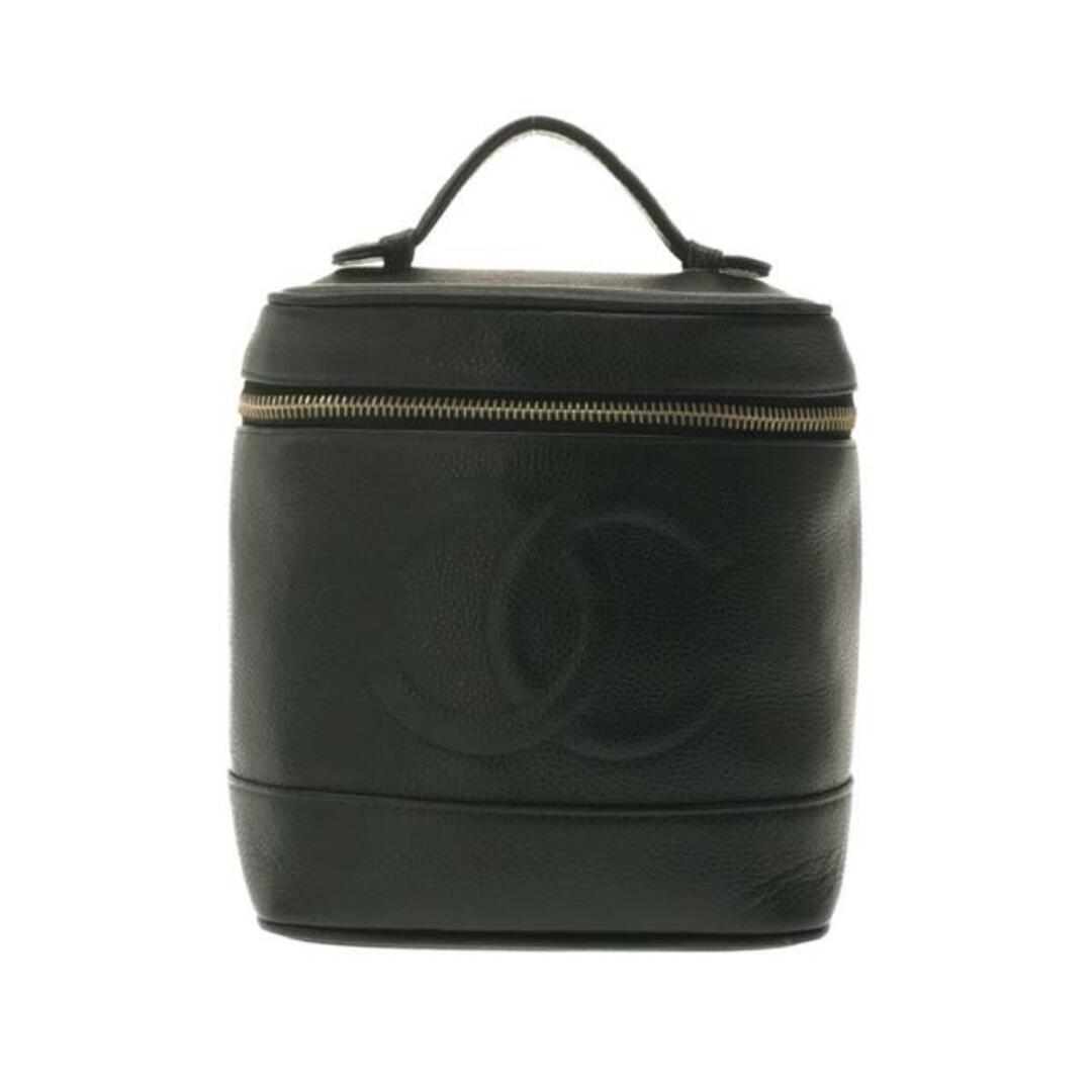 CHANEL(シャネル) バニティバッグ - 黒 - その他