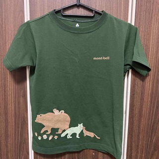 モンベル(mont bell)の【montbell】動物Tシャツ 130cm(Tシャツ/カットソー)