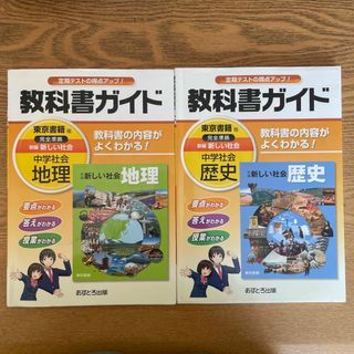 教科書ガイド　東京書籍版　地理　歴史　2冊セット(人文/社会)