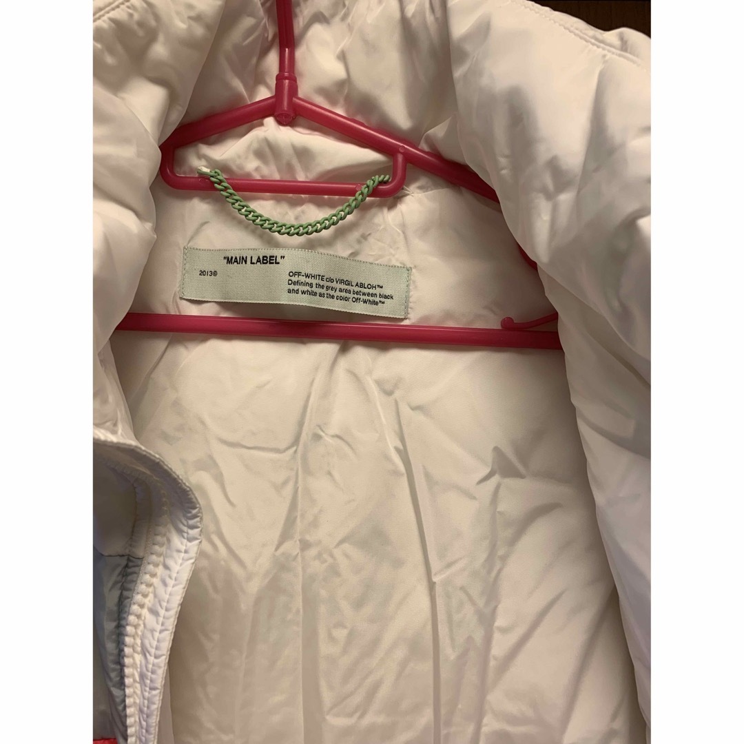 OFF-WHITE - 正規 20AW OFF-WHITE オフホワイト ダウンジャケットの