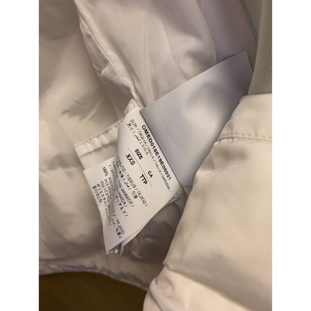OFF-WHITE - 正規 20AW OFF-WHITE オフホワイト ダウンジャケットの