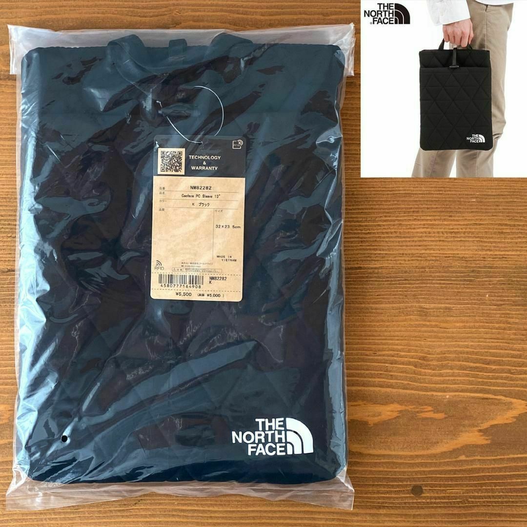 THE NORTH FACE(ザノースフェイス)の【新品】ノースフェイス ジオフェイス PCスリーブ 13インチ PCケース メンズのバッグ(ビジネスバッグ)の商品写真